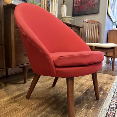 Danish Lounge Chair by Ejvind Johansson