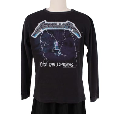 Metallica Ride The Lightning Thermal Tee