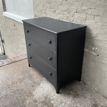 Ebonized Oak Chest of Drawers