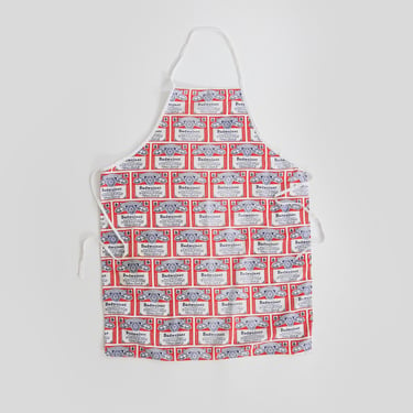 Vintage 80s Budweiser cotton Apron 