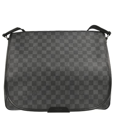 Louis Vuitton 2008 Damier Graphite Daniel GM Shoulder Bag N58033