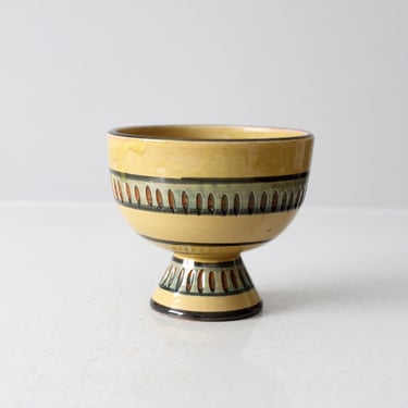 mid-century modern pottery vase 