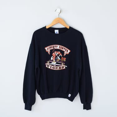 beyondclosetのHeavy cotton vintage print 90s sweatshirt Vintage 80s 90s Streetwear Mens Large Distressed Blank