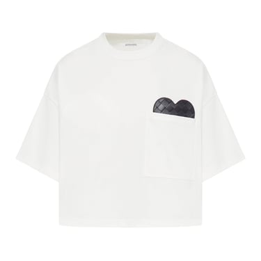 Bottega Veneta Women Cropped T-Shirt