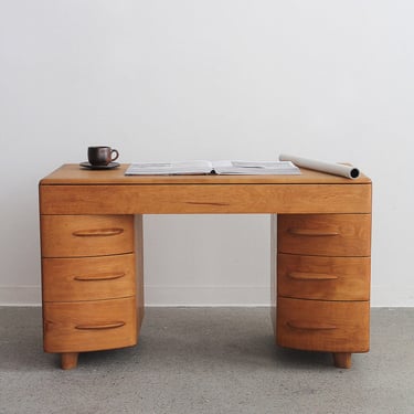 Kneehole Desk by Count Alexis de Sakhoffsky for Haywood Wakefield
