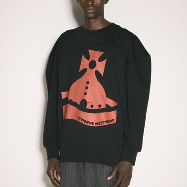 Vivienne Westwood Men Sunken Orb Sander Sweatshirt