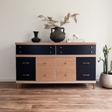 Navy Blue MCM 1960’s Dresser 