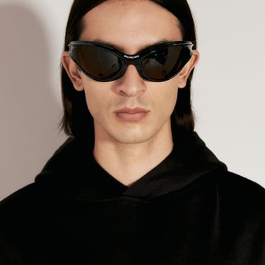 Balenciaga Men Dynamo Round Sunglasses