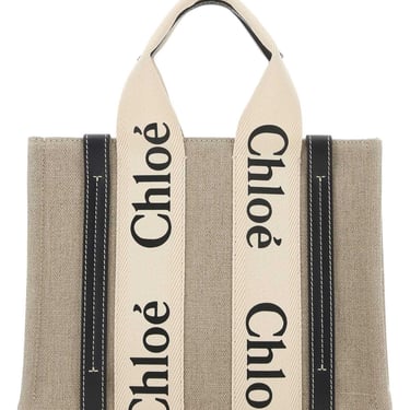 Chloe Women Multicolor Fabric Small Woody Shopping Bag