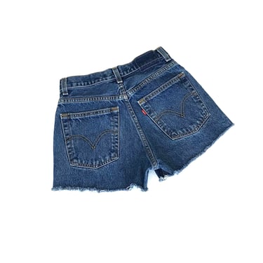 Levi's Cut Off Jean Shorts / Size 23 24 