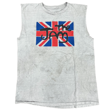 Vintage The Jam "Union Jack" Sleeveless T-Shirt