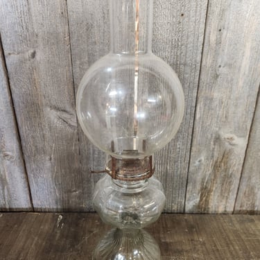 Vintage Oil Lamp 5" x 19"