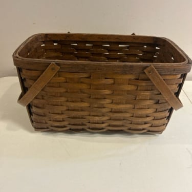Two Handle Wicker Basket