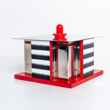 Nathalie Du Pasquier Gravieux Accueil Box from Objects for the Electronic Age