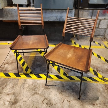 Pair of Paul McCobb Shovel Chairs for Wichendon Furniture Company