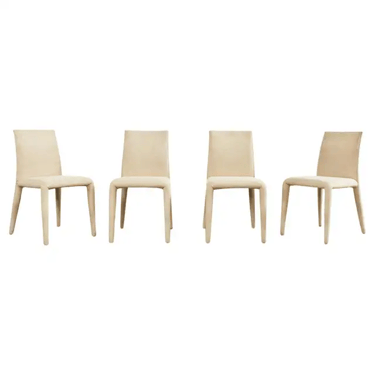 Set of Four Mario Bellini for B and B Italia Vol Au Vent Dining Chairs