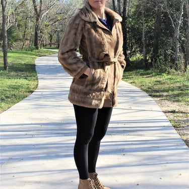 Vintage 1960s London Leathers Lilli Ann Short Coat, Small Women 