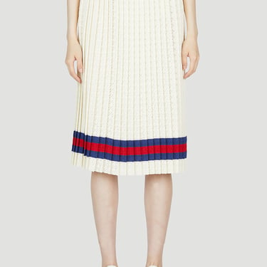 Gucci Women G Rhombus Knit Skirt