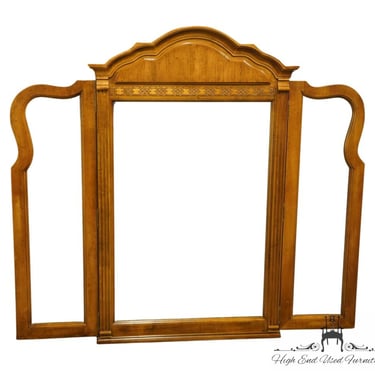AMERICAN DREW Italian Neoclassical Tuscan Style 54" Tri-Fold Dresser Mirror 82-030 