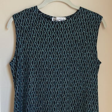90s Sparkly Embellished Top S M 35 Bust 