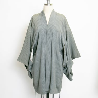1960s Haori Rayon Printed Lounge Robe 