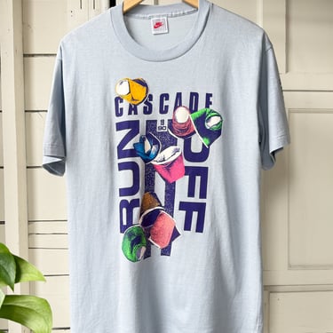 1990 Deadstock Nike Run Off T-Shirt | M