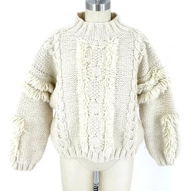 Kordal Wool Fringe Sweater