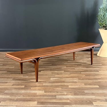 Mid-Century Modern Sculpted Walnut Coffee Table, c.1960’s 