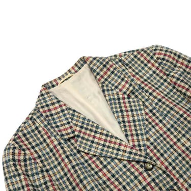 Sundazed 70s Academia Glen Check Tweed Sports Jacket - Green