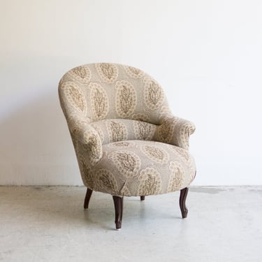 Vintage Crapaud Arm Chair | Winfleur Mustard