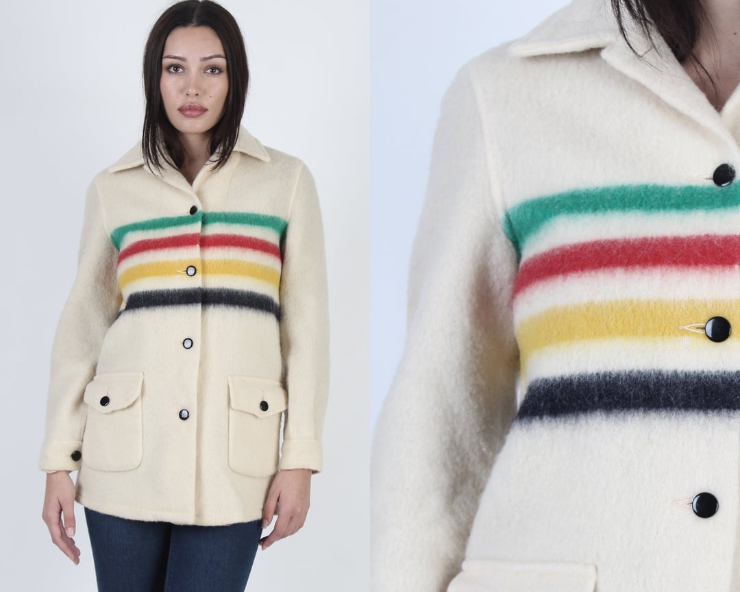 1940s？　beacon ブランケット　コート　紐付 パーバーズブランケットコート