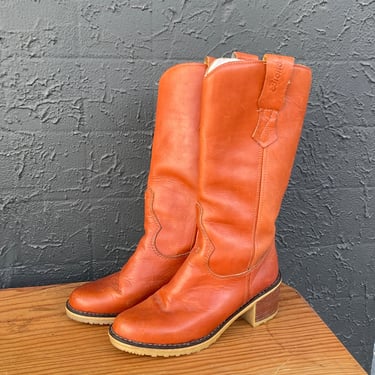 Blondo Western Boot with Shearling Lining