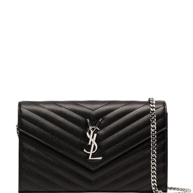 Saint Laurent Women Cassandre Leather Mini Bag