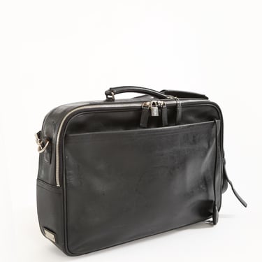 COACH briefcase | Vintage COACH black leather briefcase laptop bag 