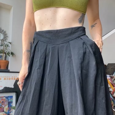 VTG Handmade Black Culottes 