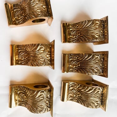 Heavy Solid Brass Wall mount bracket corbels (Sold Individually) 
