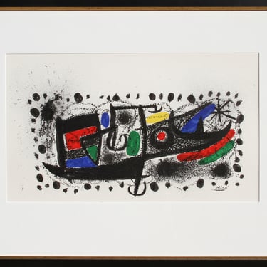 Joan Miro, Joan Miro und Katalonien, Lithograph 