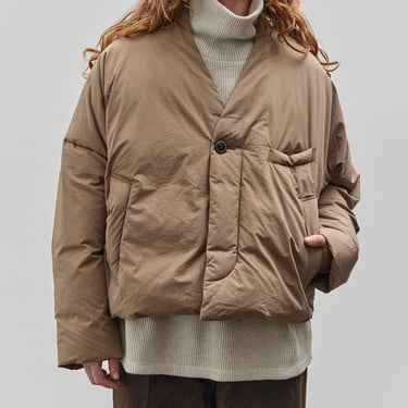 【YOKO SAKAMOTO】DRIZZLER JACKET_BROWN Yoko Sakamoto Drizzler Jacket, Brown – Glasswing