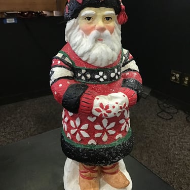 Sweatered Santa Figure (Seattle)