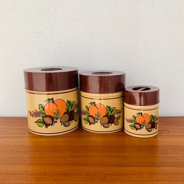 Set of Metal Canisters