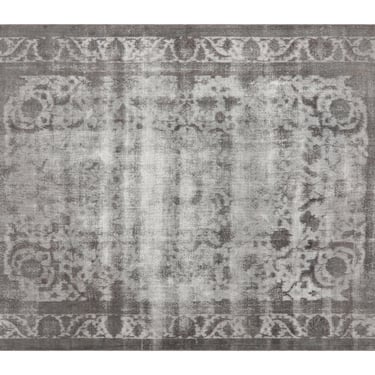 Vintage Overdyed Rug - 11'2&quot; x 7'10&quot;