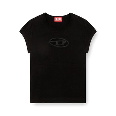 Tシャツ・カットソー DIESEL Embroidered stretch polyester blend C-Anbu shirt Diesel Women Embroidered Stretch Polyester Blend C-Anbu