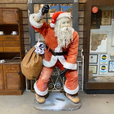 Life-Sized Santa Claus Figure
