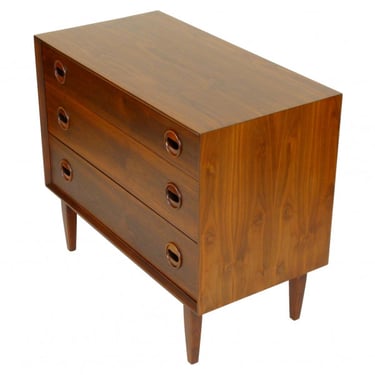 Jack Cartwright 3-Drawer Walnut Chest