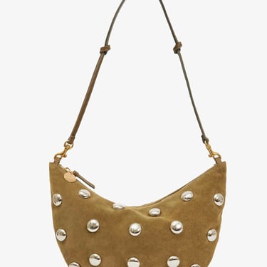 Lune Bag - Oat Suede w/ Studs