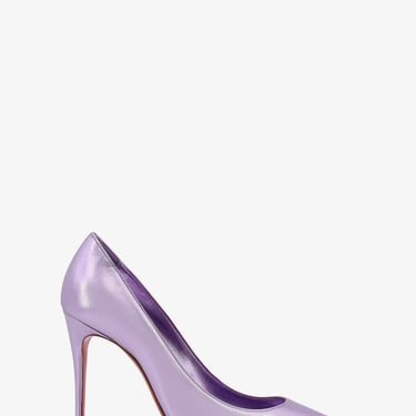 Christian Louboutin Woman Christian Louboutin Woman Purple Pumps