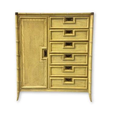 Stanley Faux Bamboo Chifferobe 