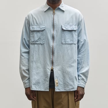 Kapital Chambray Drizzler Work Shirt, Sax