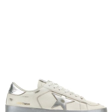 Golden Goose Deluxe Brand Women White Leather Stardan Sneakers