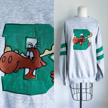 Vintage Bullwinkle Graphic Sweatshirt / M-L 